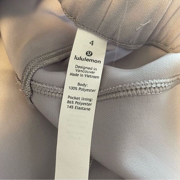 Lululemon Athletica Joggers Drawstring Pockets Size 4 NWOT - Picture 7 of 7